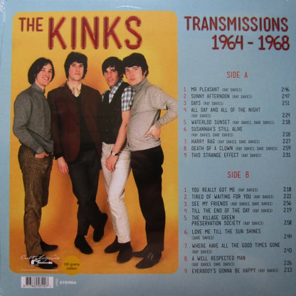 THE KINKS Transmissions 1964 - 1968 (LP)