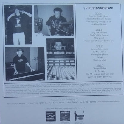 THE SURFIN' LUNGS Goin' To Rockingham! (2xLP)