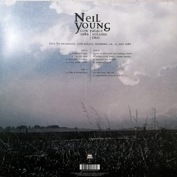 NEIL YOUNG Cow Palace 1986 Volume Two (2xLP)