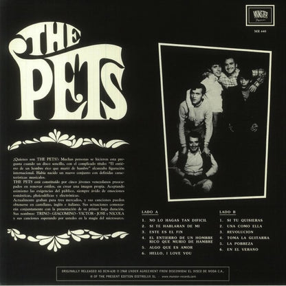 THE PETS The Pets (LP)