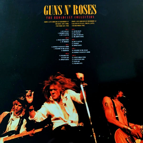 GUNS N' ROSES The Broadcast Collection (4xLP)