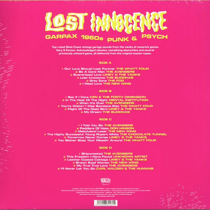 VARIOS Lost Innocence (Garpax 1960s Punk & Psych) (2xLP)