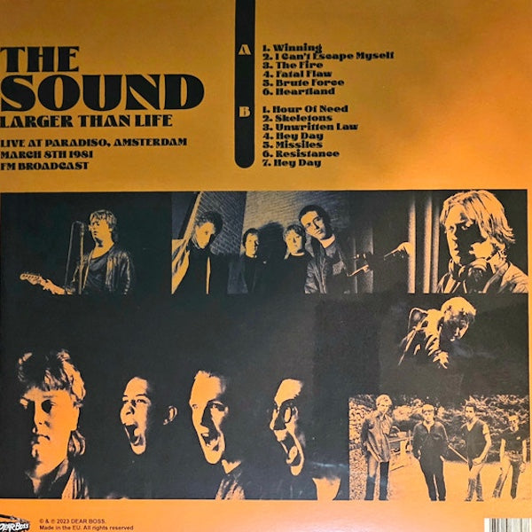 THE SOUND Larger Than Life (LP)