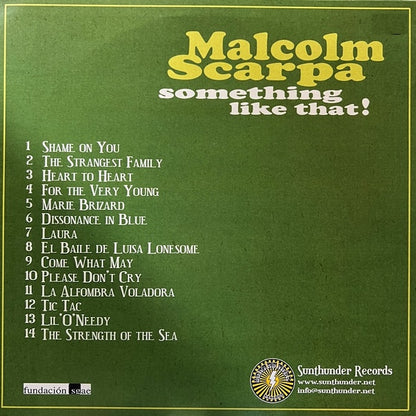 MALCOM SCARPA Something Like That! (LP)