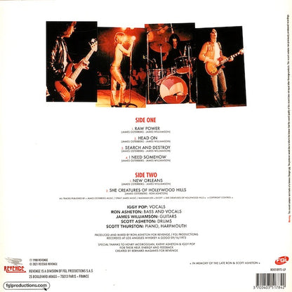 THE STOOGES Live At The Whiskey A Gogo (LP)