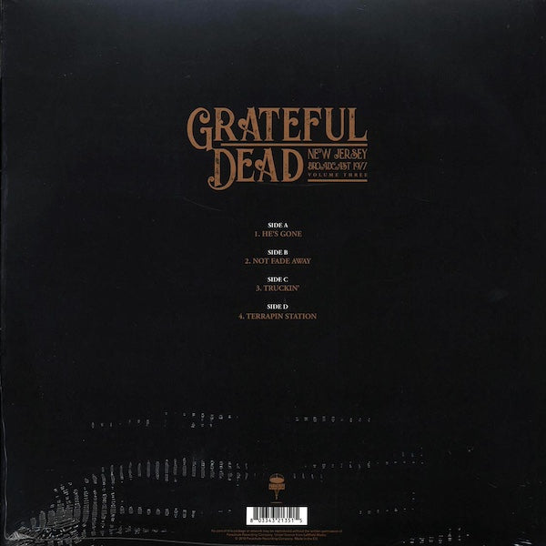 THE GRATEFUL DEAD New Jersey Broadcast 1977 Volume Three (2xLP)