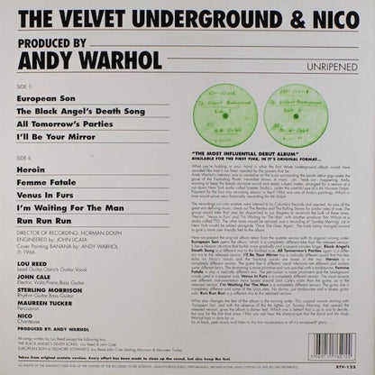 THE VELVET UNDERGROUND & NICO Unripened (LP)