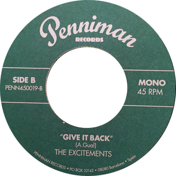 THE EXCITEMENTS Keep It To Yourself (7")