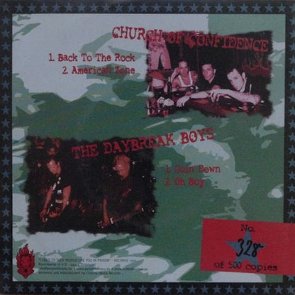 CHURCH OF CONFIDENCE / THE DAYBREAK BOYS Back To Rock (7")