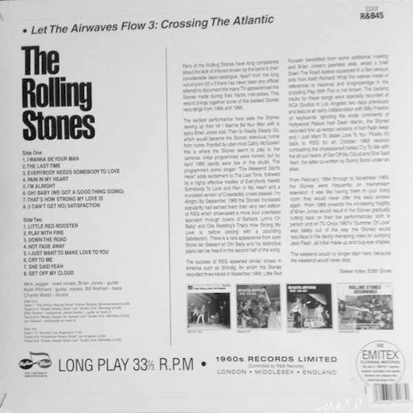 THE ROLLING STONES Live 64-65 (LP)