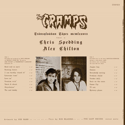 THE CRAMPS Transylvanian Tapes MCMLXXVIII (LP)