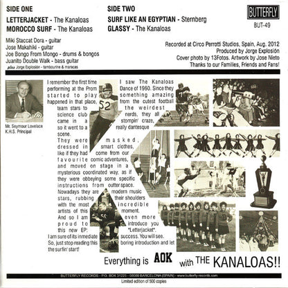 THE KANALOAS Letterjacket (7")