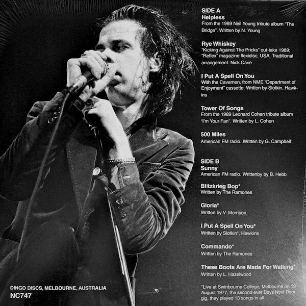 NICK CAVE Blood On Your Saddle (LP)