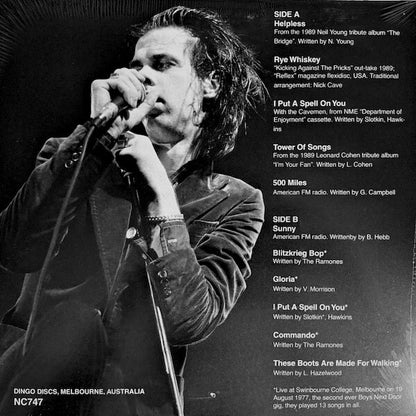 NICK CAVE Blood On Your Saddle (LP)