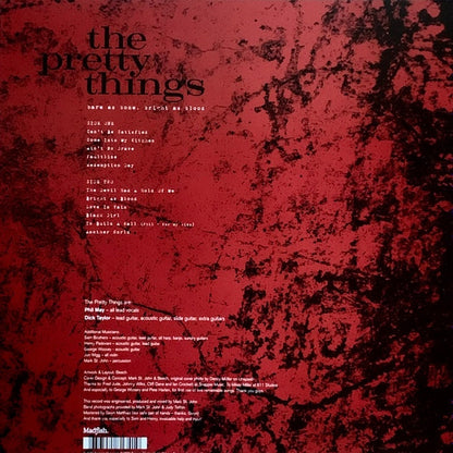 THE PRETTY THINGS Bare As Bone, Bright As Blood (LP)