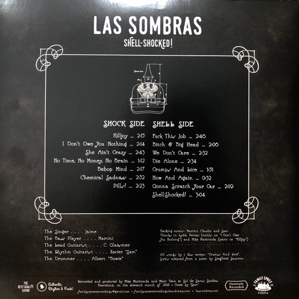 LAS SOMBRAS Shell-Shocked! (LP)