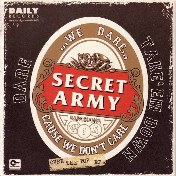 CRASHED OUT / SECRET ARMY Split (7")