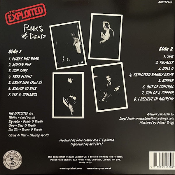 THE EXPLOITED Punks Not Dead (LP)