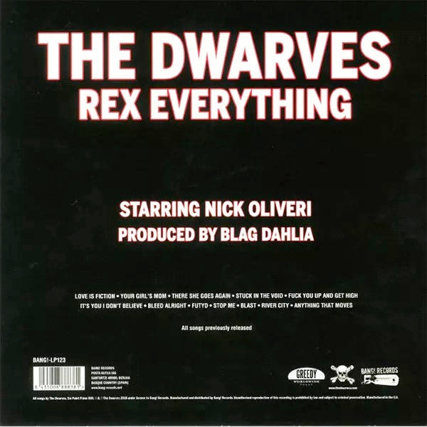 DWARVES Rex Everything (LP)