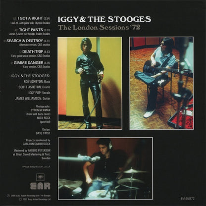 IGGY & THE STOOGES The London Sessions '72 (2x7")