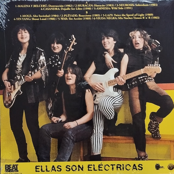 VARIOS Ellas Son Eléctricas - Mujeres En El Underground Metálico Español (82-91) (LP