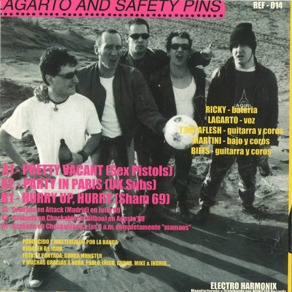 LAGARTO AND SAFETY PINS Hurry Up, Hurry +2 (7")