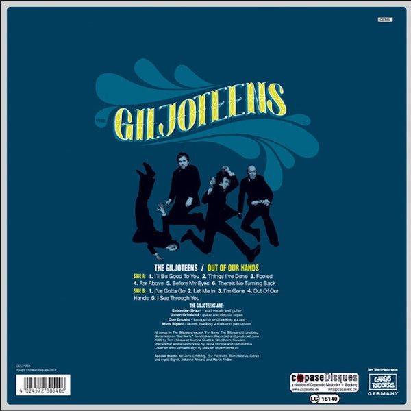 THE GILJOTEENS Out Of Our Hands (LP)