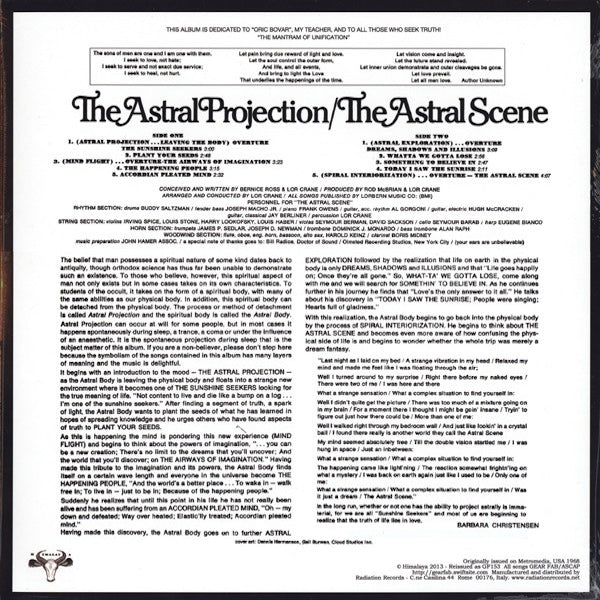 THE ASTRAL PROJECTION The Astral Scene (LP)