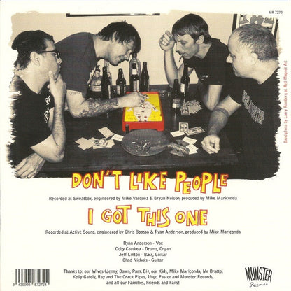 THE DAMN TIMES I Don't Like People (7")