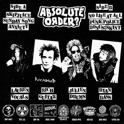 ABSOLUTE ORDER? Skipjuice Ep (7")