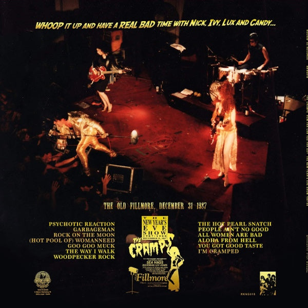 THE CRAMPS How Far Can Too Far Go?!!! (LP)