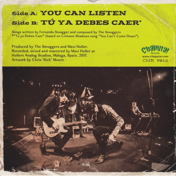 THE SMOGGERS You Can Listen (7")