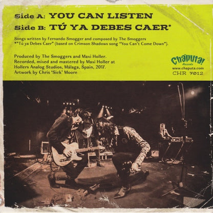 THE SMOGGERS You Can Listen (7")