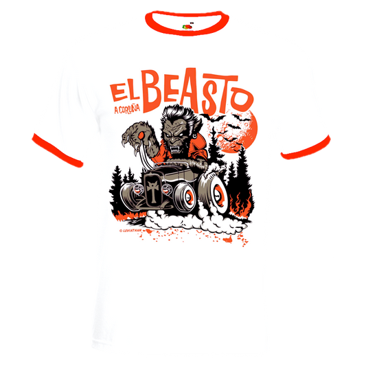 Camiseta El Beasto blanca (Leviathan)