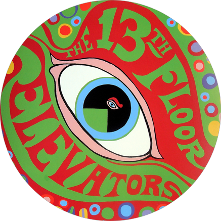 Imán 13th Floor Elevators Logo