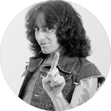 Chapa Ac/Dc Bon Scott