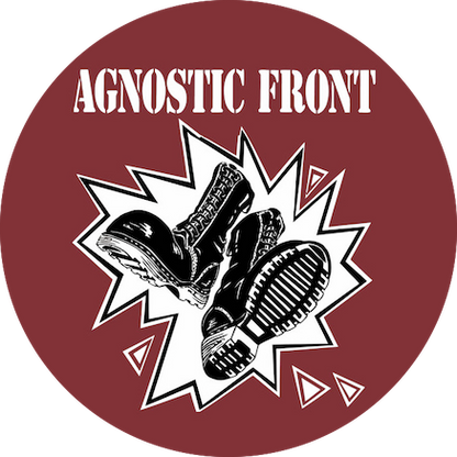 Imán Agnostic Front Logo