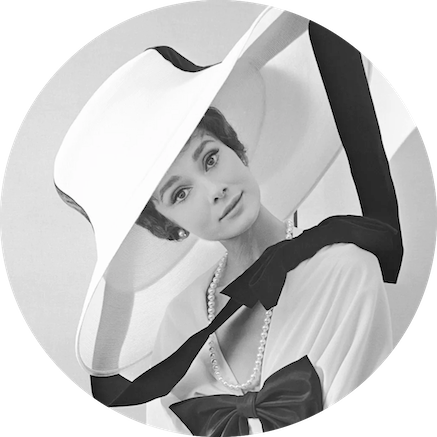 Chapa Audrey Hepburn