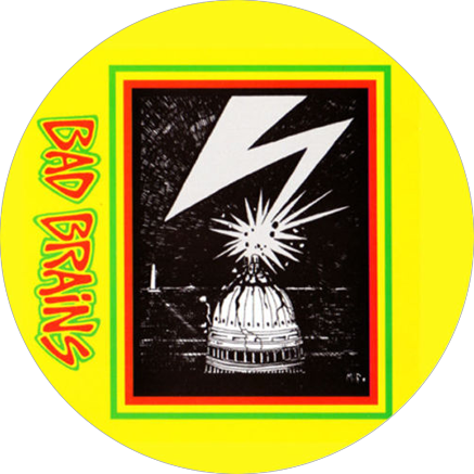 Imán Bad Brains Logo