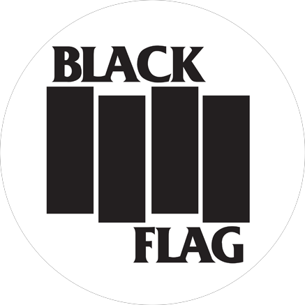 Imán Black Flag Logo