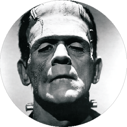 Chapa Boris Karloff Frankenstein