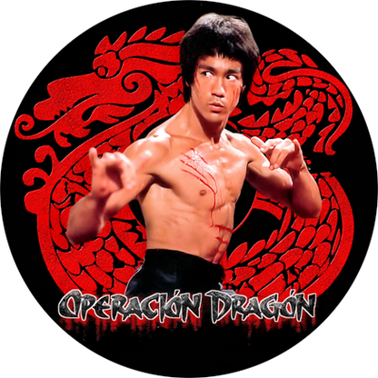 Chapa Bruce Lee Operacion Dragon