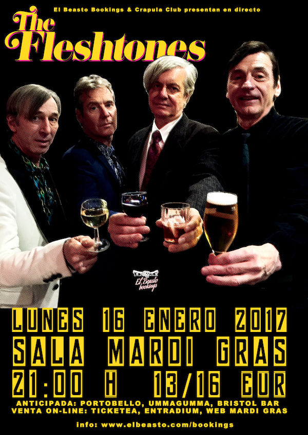 Cartel The Fleshtones 2017