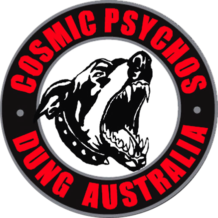 Imán Cosmic Psychos Logo