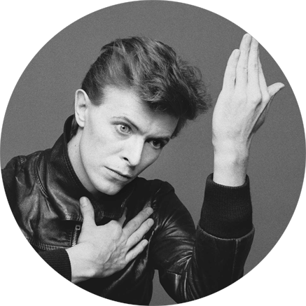 Imán David Bowie Heroes