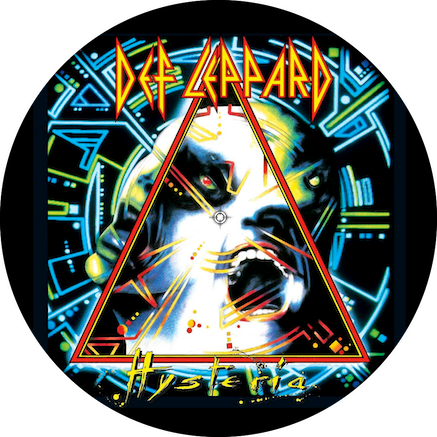 Chapa Def Leppard Hysteria