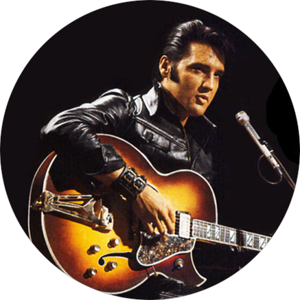 Chapa Elvis Presley 60s