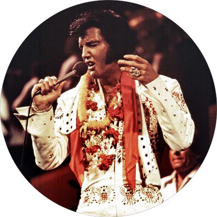 Chapa Elvis Presley 70s