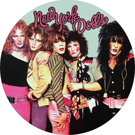 Chapa New York Dolls Banda