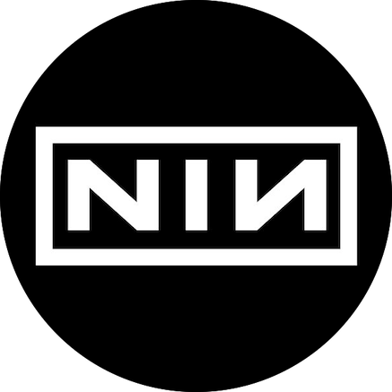 Chapa Nine Inch Nails Logo